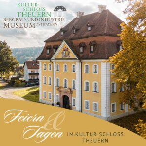 Flyer "Feiern & Tagen im Kultur-Schloss Theuern"